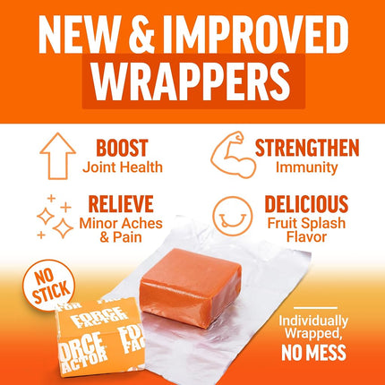 Better Turmeric 3-Pack Inflammation Supplement for Extra Strength Joint Support, Featuring HydroCurc Turmeric Curcumin with Black Pepper for Superior Absorption, Force Factor, 180 Soft Chews