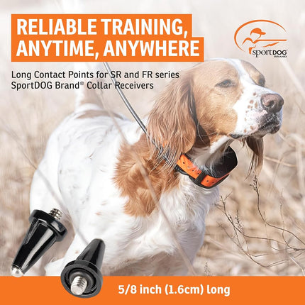 SportDOG Brand Long Contact Points – 5/8 Inch Replacement Probes for SportDOG E-Collars - Longer Length for Thick Coats