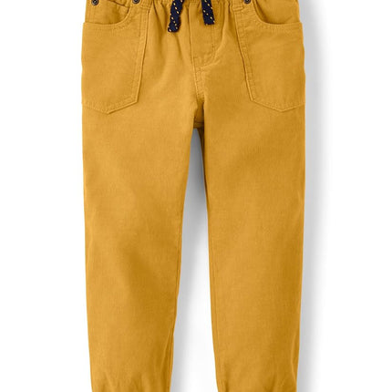 Gymboree Boys' and Toddler Corduroy Pants, Prairie Gold Cord, 10