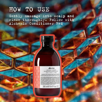 Davines Alchemic Shampoo Red, 9.46 fl.oz.