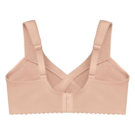 Glamorise MagicLift Cotton Support Wirefree Bra 1001 (Women's & Women's Plus)