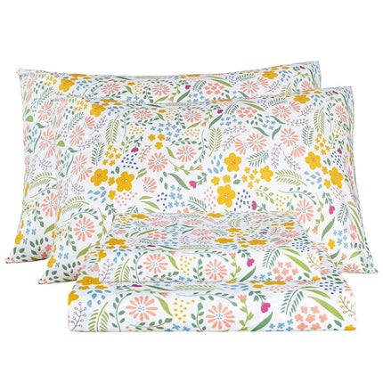 Bedlifes Queen Sheet Set Ultra Soft Breathable Sil