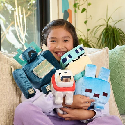 Mattel Minecraft Tamed Wolf 8" Plush Soft Toy Age 3+