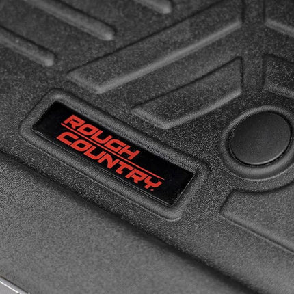 Rough Country Floor Liners for 2021-2022 Chevy/GMC Tahoe/Yukon - M-21712
