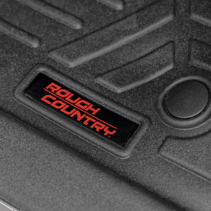 Rough Country Floor Liners for 2021-2022 Chevy/GMC Tahoe/Yukon - M-21712