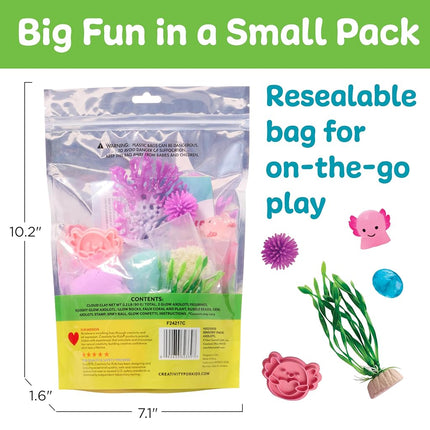 Creativity for Kids Squeegeez Magic Reveal Craft Kit: Mermaid - Dot Painting Art Kits for Kids, Cool Mermaid Gifts for Girls and Boys Ages 7-12+
