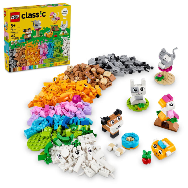 LEGO Classic Creative Pets, Building Brick Animals