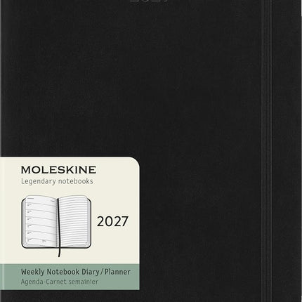 Moleskine - 2027-12 Month Weekly Notebook Soft Cov