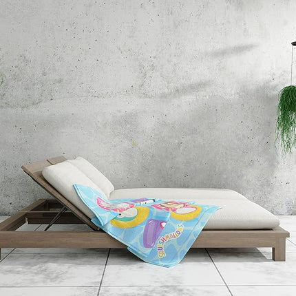 Franco Squishmallows Super Soft Cotton Bath/Pool/Beach Towel, 58 in x 28 in