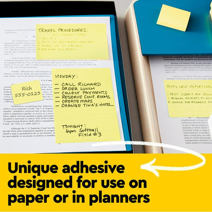 Post-it� Notes, Original Pad, 3 Inches x3 Inches, Canary Yellow