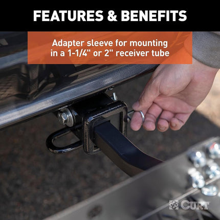 CURT 18110 Tray-Style Cargo Carrier