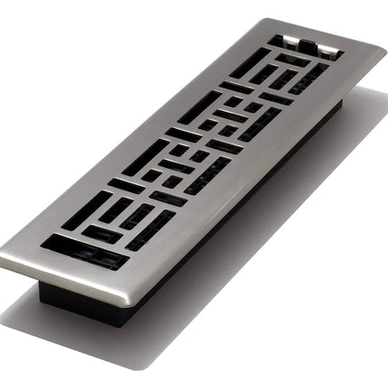 Decor Grates AJH212-NKL Oriental Floor Register, B