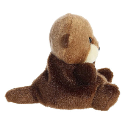 Aurora Adorable Palm Pals Selena Sea Otter Stuffed Animal - Pocket-Sized Fun - On-The-Go Play - Brown 5 Inches