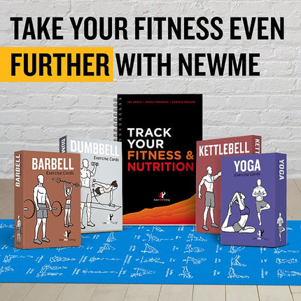 Bodyweight Exercise Cards Home Gym Workout Personal Trainer Fitness Program Guide Tones Core Ab Legs Glutes Chest Bicepts Total Upper Body Workouts