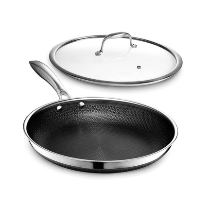 HexClad Hybrid Nonstick 30 cm Frying Pan with Temp