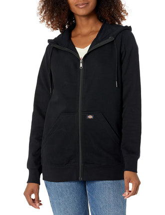 Dickies Women's Heavyweight Full-Zip Fleece Hoodie