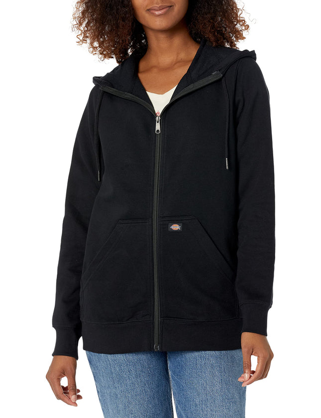Dickies Women's Heavyweight Full-Zip Fleece Hoodie