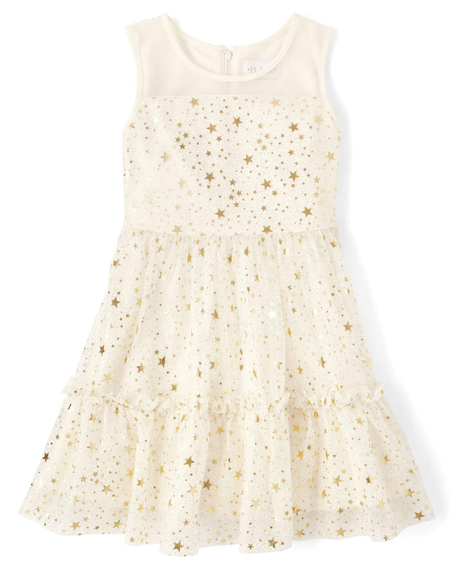 The Children's Place Girls' Sleeveless Dressy Dres