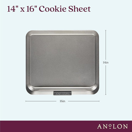 Anolon Advanced Bakeware 14-Inch x 16-Inch Cookie Sheet