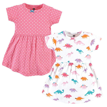 Hudson Baby Robes en Coton pour Bébés Filles, Cuteasaurus, 18-24 Mois