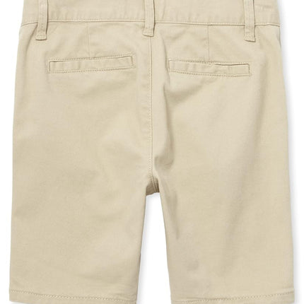 The Children's Place Girls Chino Shorts, Sandy 2-Pack, 20 Plus