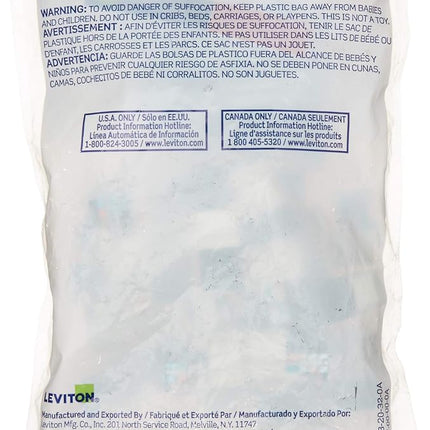 Leviton 5G108-BT5 GigaMax 5E QuickPort Connector, Cat 5E, Light Almond, 25-Pack