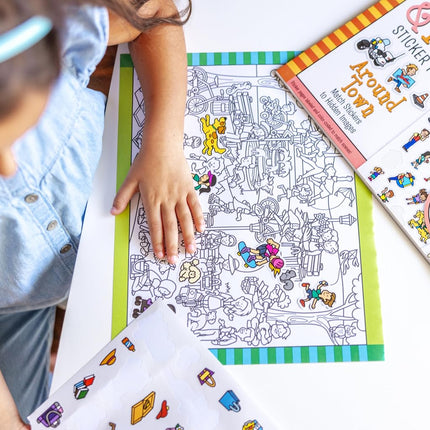 Melissa & Doug Seek and Find Sticker Pad � Around Town