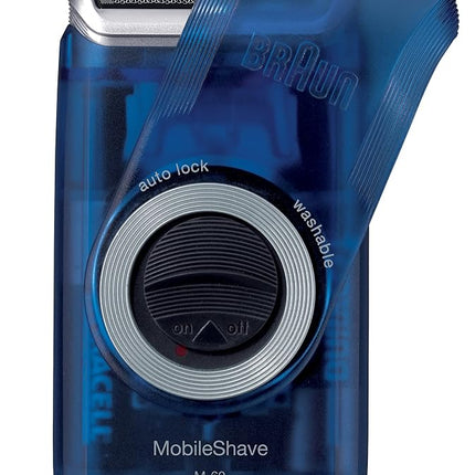Braun M60B Mobile Shaver, Blue