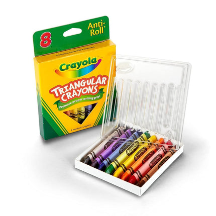 Crayola 8ct Triangular Crayons