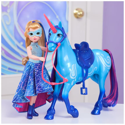Unicorn Academy, Isabel Masquerade Ball Doll with 11 Accessories, 9.5”, Dolls & Unicorn Toys for Girls