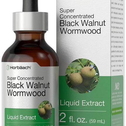 Black Walnut Wormwood Liquid Extract | 2 fl oz | A