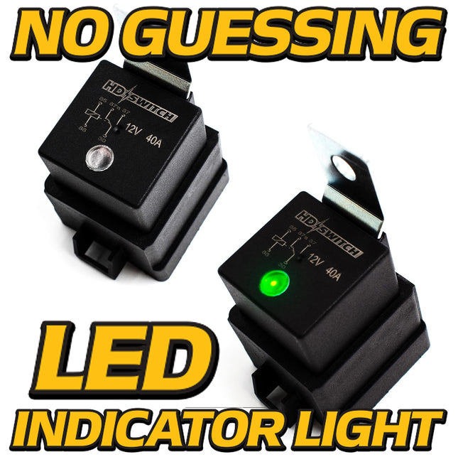 Starter Relay w/LED Kit Replaces John Deere AM107421 Kawasaki Onan 130 160 165 170 175 180 185 316 318 320 420 F510 F525 F910 F930 GX70 GX75 GX95 SX75 SX95 SRX75 SRX95 STX30 STX38 STX46 RX63 RX75