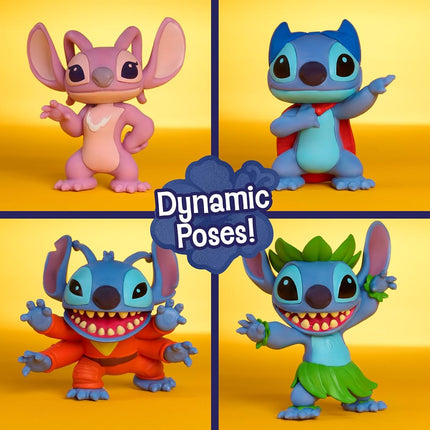 STITCH Disney’s Lilo Collectible Figure Set, 5-pieces, Kids Toys for Ages 3 Up by Just Play
