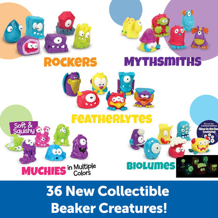 Learning Resources LER3831 Beaker Creatures Series 3 6-Pack Reactor Pods