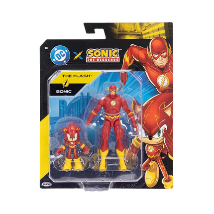 DC x Sonic the Hedgehog 2.5" & The Flash 5" Action Figure Multipack