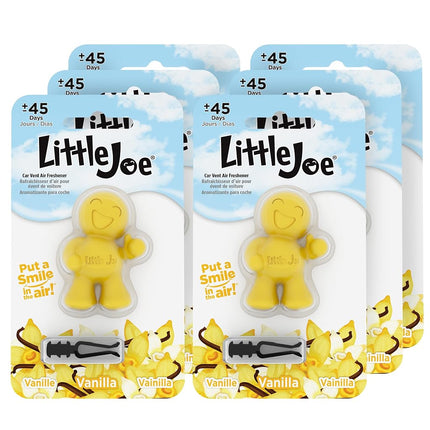 Little Joe 96402-6PK Vanilla Scent, Car Air Freshe