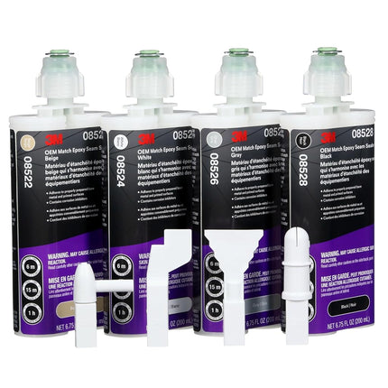3M OEM Match Sprayable 1K Tip, 33991, 10 Nozzles, for Automotive Body Seams, Floor Pans, Wheel Arches