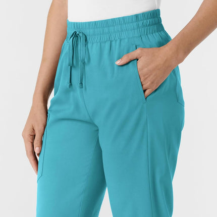 WonderWink Women's Bootcut Scrub Pant, Teal, 4X