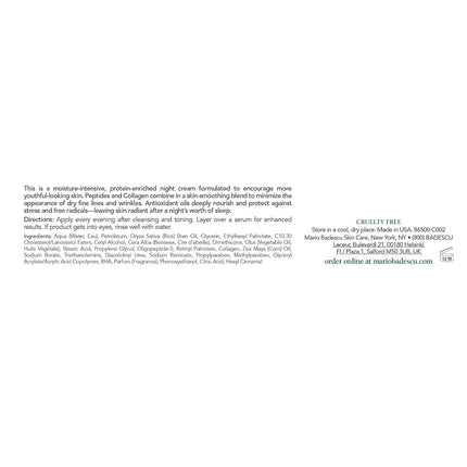 Crème de nuit protéinée Mario Badescu, 29 ml