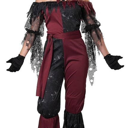 Adult Psycho Jester Costume Dress size X LARGE