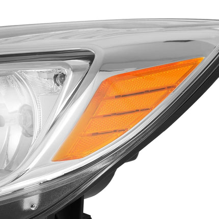 HECASA Left Headlight Assembly Driver Side Halogen Headlamp