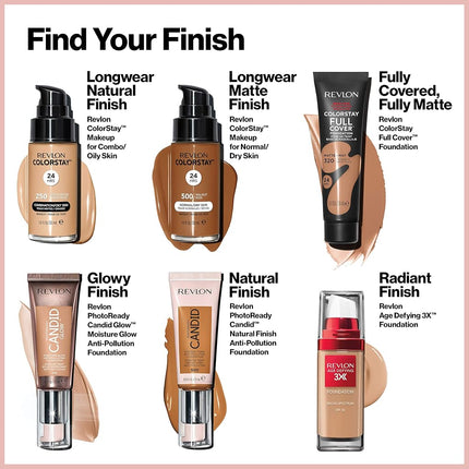 Revlon ColorStay Full Cover Foundation, 150 Buff, 30ml