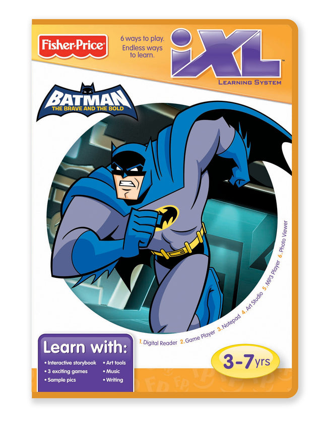 Fisher-Price iXL Learning System Software Batman: 