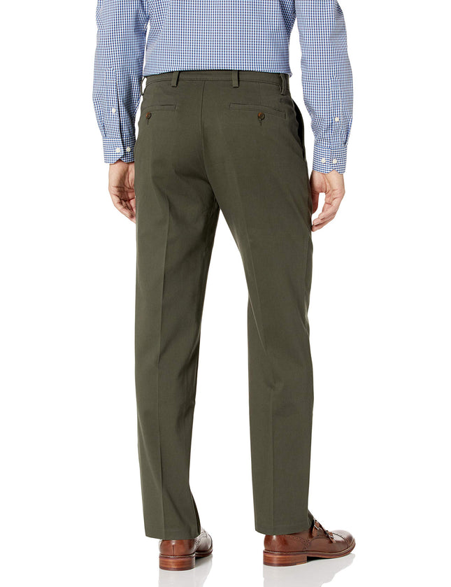 Dockers Men's Classic Fit Easy Khaki Pants (Regular and Big & Tall), Coffee Bean, 42W x 32L