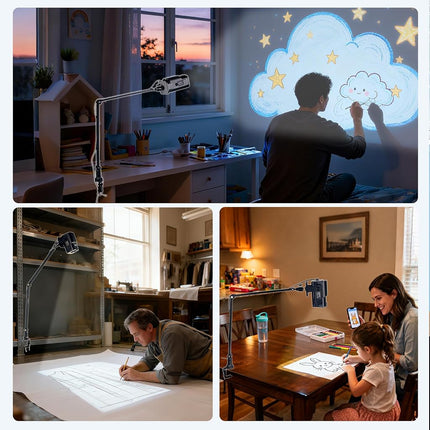 HI-REEKE Art Projector for Tracing, Smart Sketcher Drawing Projector Image on Wall and Canvas for Artists1