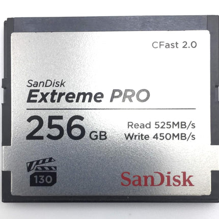 SanDisk 256GB Extreme PRO, CFast 2.0 card, up to 5