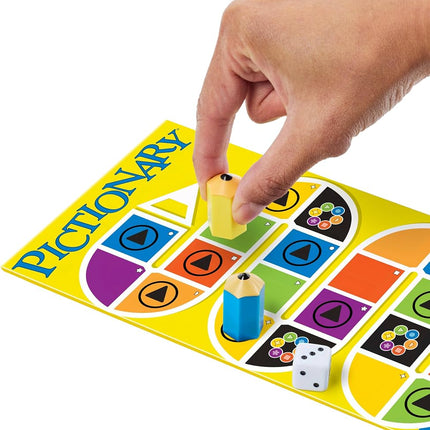 Mattel Games Pictionary Classic Board Game of Drawing & Guessing for Families & Game Night, Team Play with Unique Catch-All Category for Players 8+ Years