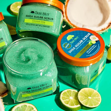 Tree Hut Shea Sugar Scrub Coconut Lime 510g