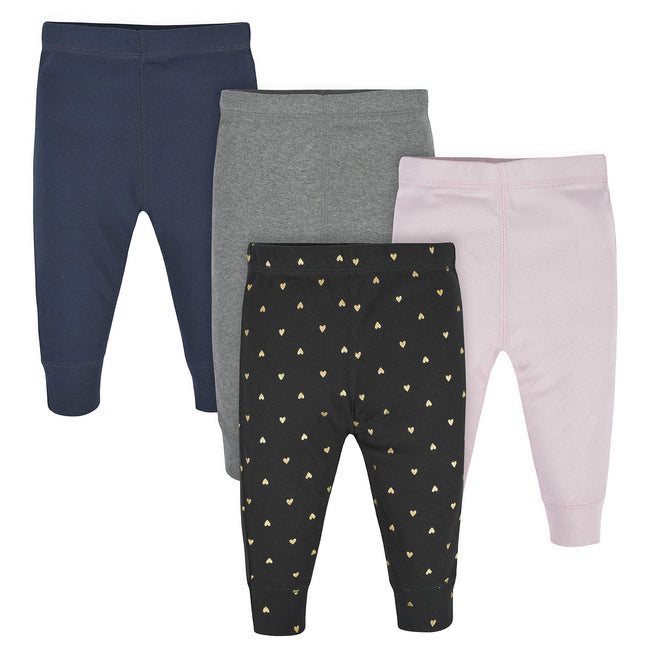 Gerber Baby Girls' Multi-Pack Active Pants Set, He