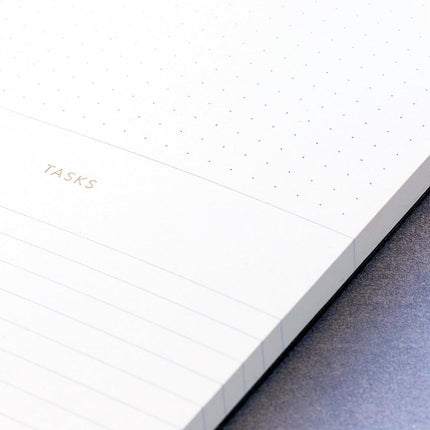 Pinesman - Elegant Undated Weekly Planner Pad, Tear Off Sheets, Minimalist, Weekly to Do List Notepad, Daily Schedule Desk Planner - 11.22" x 7.87”